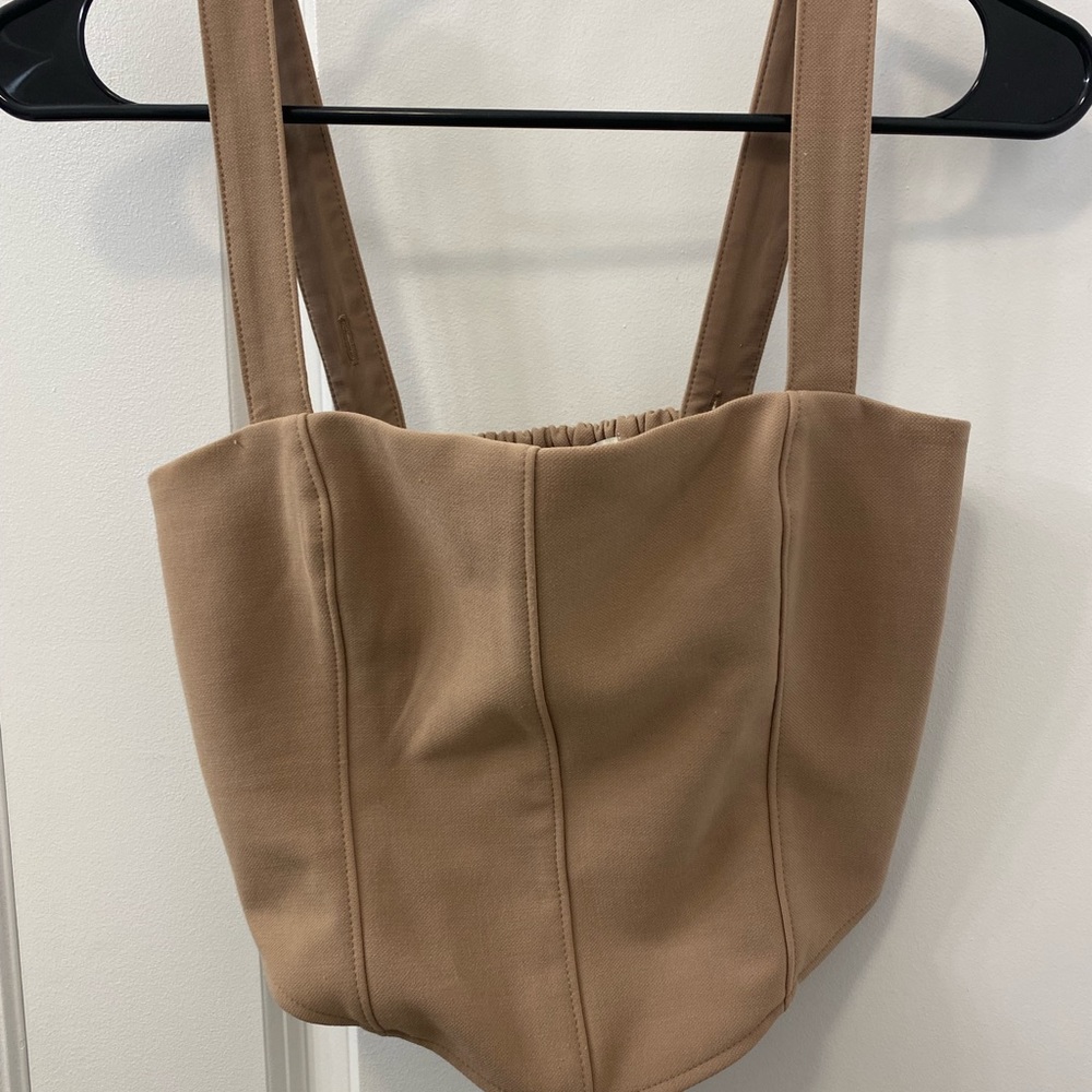 Brown Corset Top